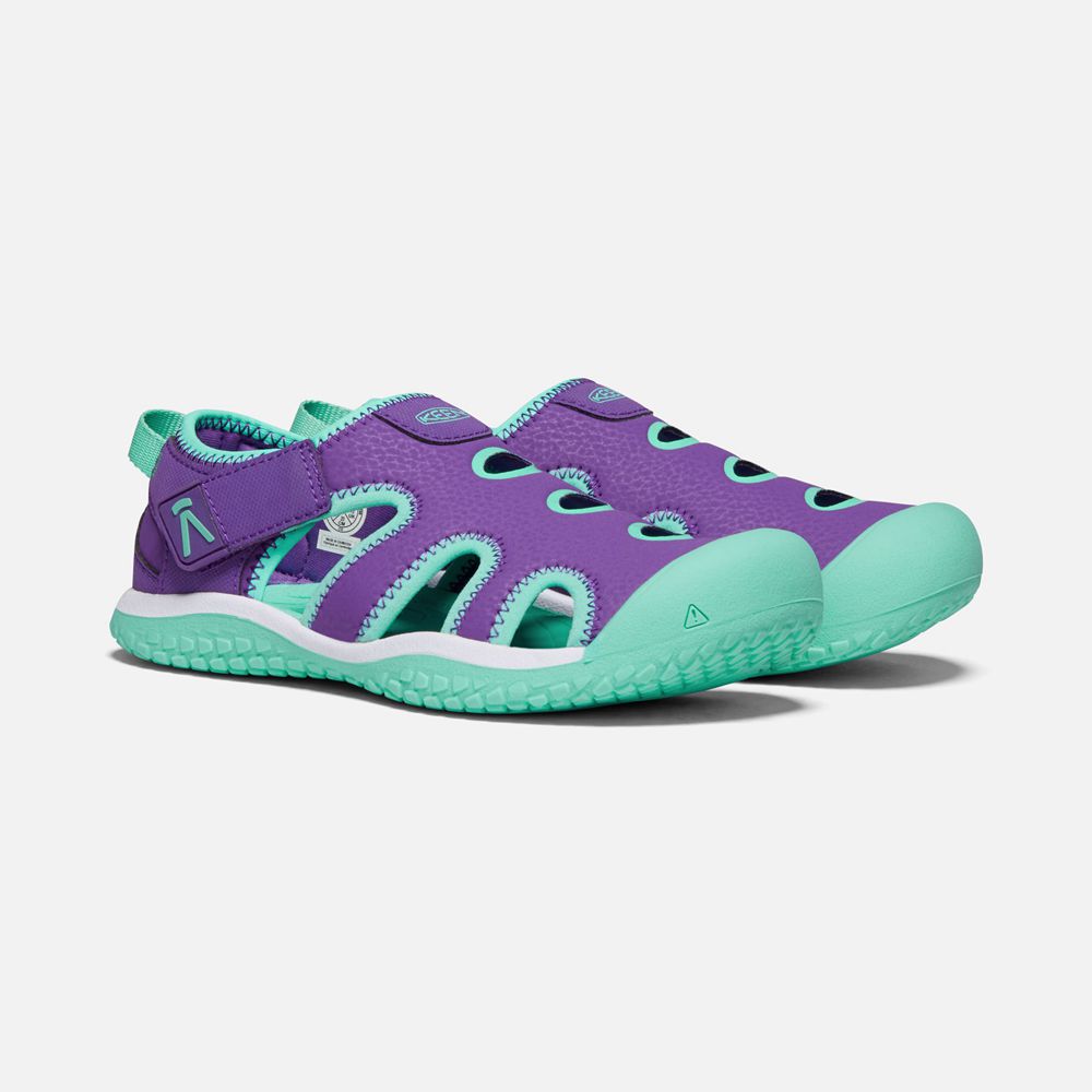 Keen Sandaal Kinderen Paars/Turquoise - Stingray - 37295-VGCJ